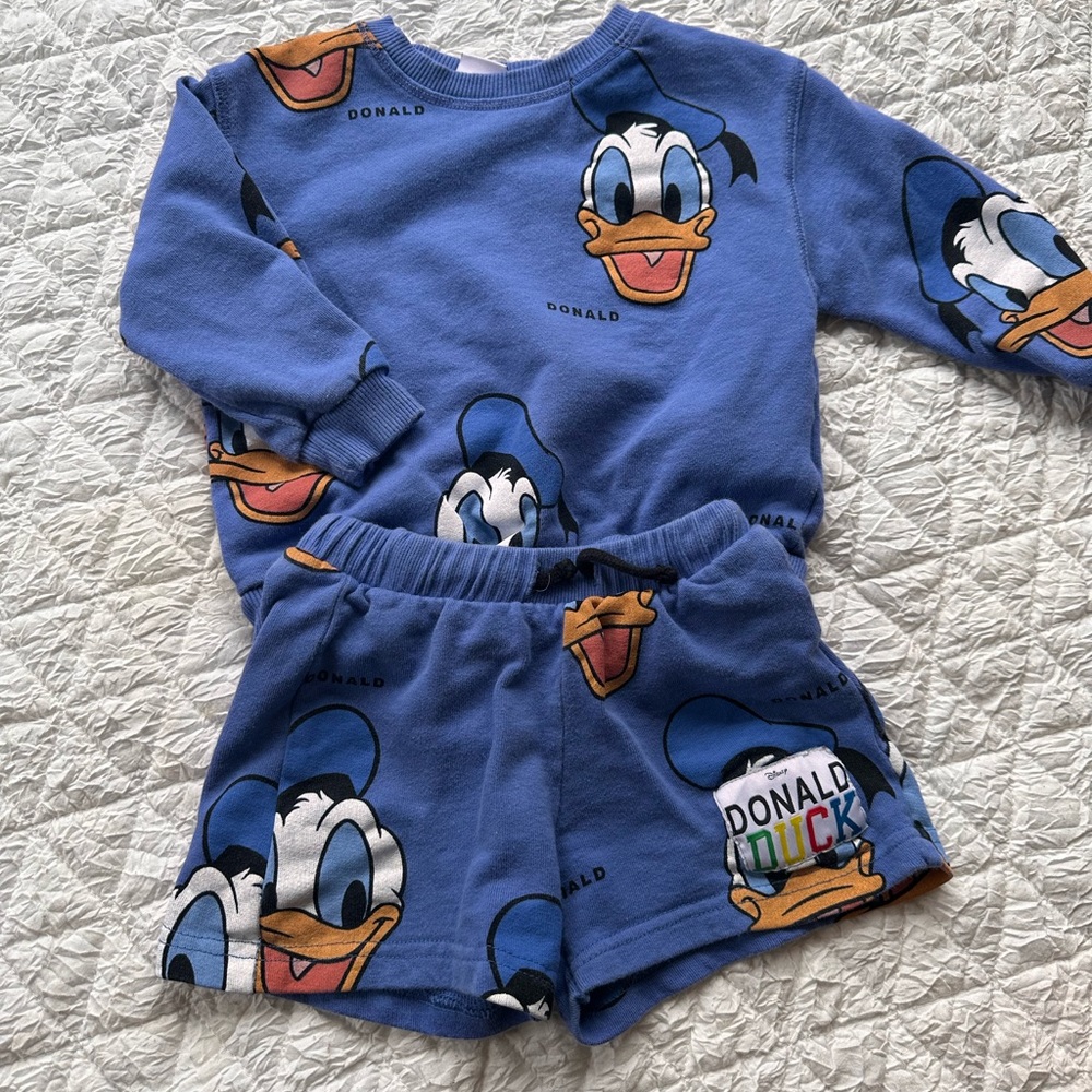 Zara Disney Donald Duck Set